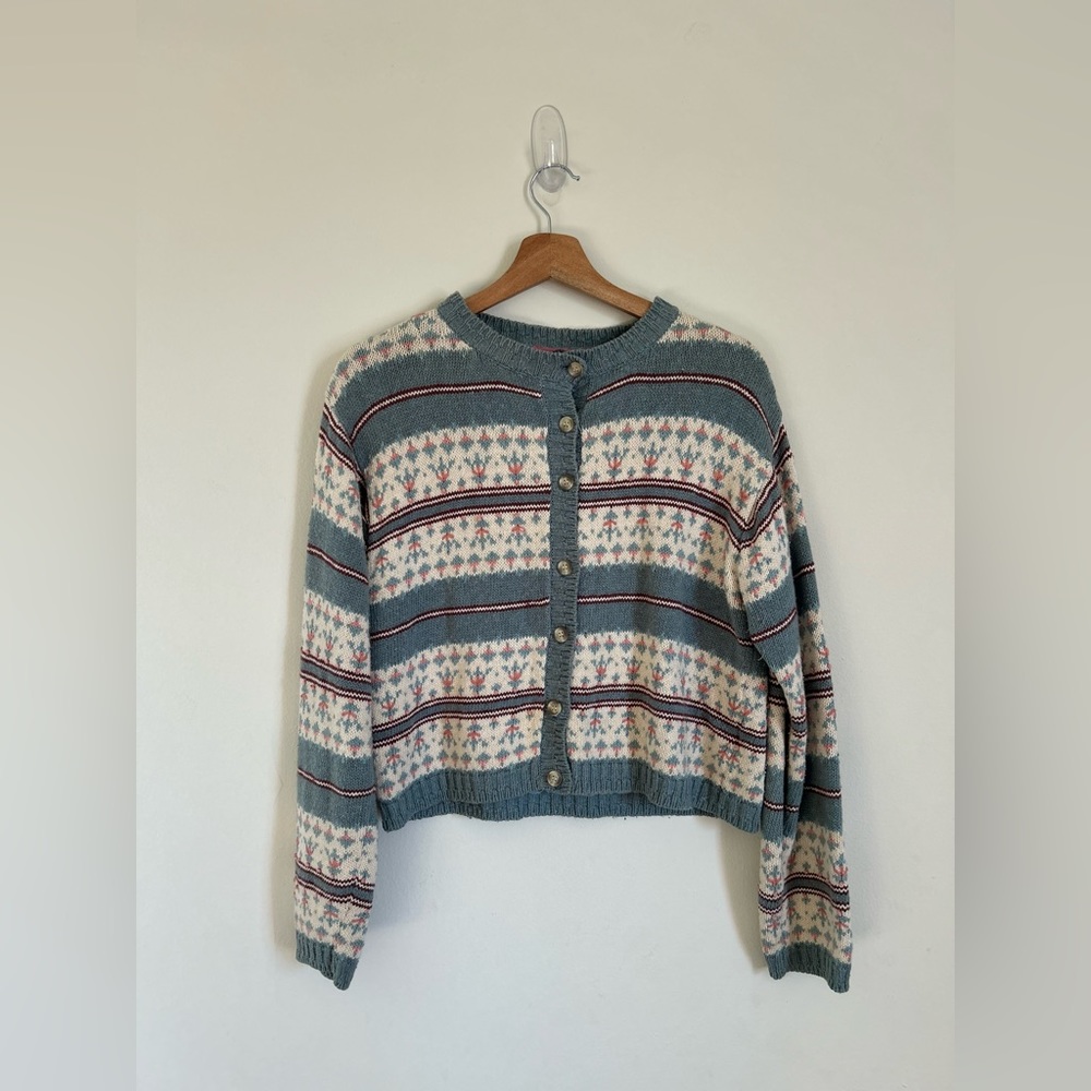 Vintage Fair Isle Cardigan